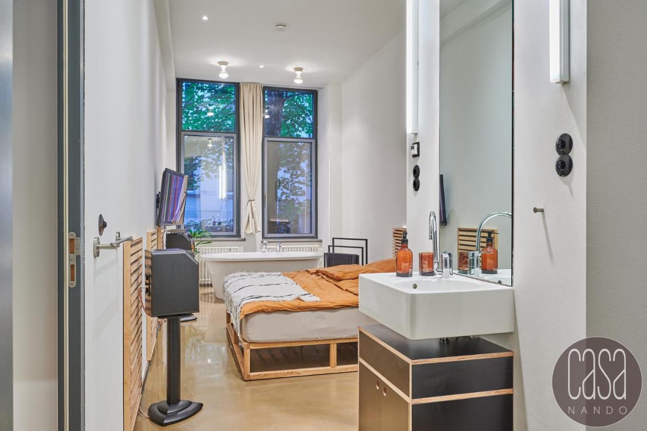 Casanando Premium Suites - Hifi Lofts In Ruhiger Zoo - Und Citylage Lipsia Esterno foto